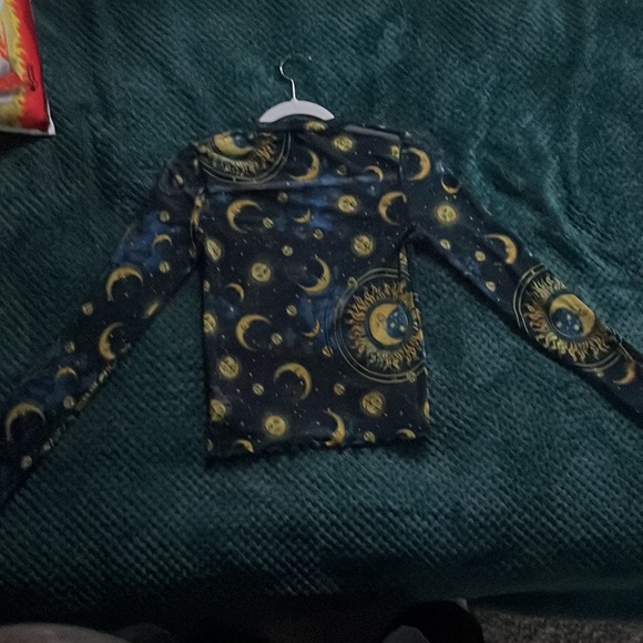 A see-through long sleeve top - Picture 2 of 2